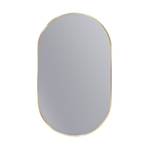 Erga Oval, oválné zrcadlo 60x100cm, zlatý rám, ERG-V01-OVAL-6010-GD