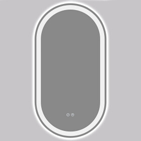 CERANO - Koupelnové LED zrcadlo Ayvo - 50x100 CER-8050BD79950