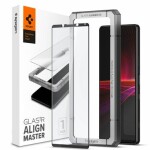 Spigen Glas tR AlignMaster FC ochranné sklo pro Sony Xperia 1 III černá (AGL02893)