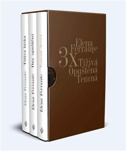 3x Elena Ferrante Tíživá. Temná. Elena Ferrante