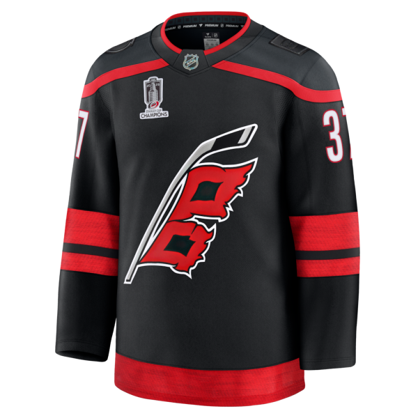 Fanatics Pánský dres Andrei Svechnikov Carolina Hurricanes NHL 2026 Stanley Cup Champions Home Premium Patch Velikost: XS