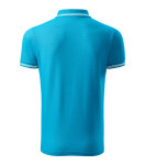 Urban polokošile pánská tyrkysová 2XL