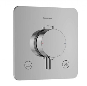 HANSGROHE - Ecostat Comfort Q Termostatická baterie pod omítku, pro 2 spotřebiče, chrom 33717000
