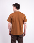 Tričko Carhartt WIP S/S Chase T-Shirt Hamilton Brown/Gold