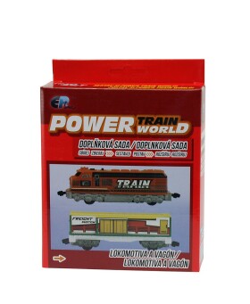 POWER TRAIN WORLD - Lokomotiva a vagón - EPEE