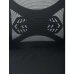 Kancelářská židle, houpací mechanismus, černá, KA-K2021 BK