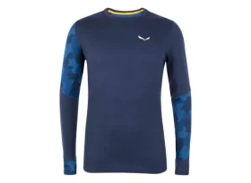 Salewa Cristallo Warm pánské triko dlouhý rukáv Navy Blazer vel. 48/M