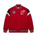 Mitchell & Ness Pánská bunda Miami Heat NBA Heavyweight Satin Velikost: S
