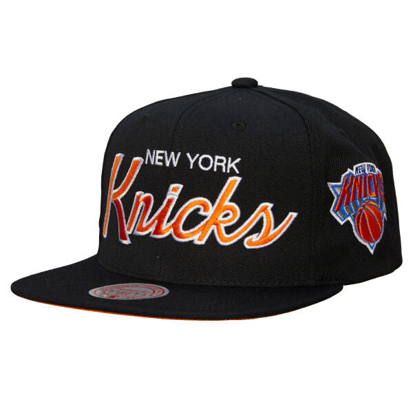 Mitchell & Ness Pánská kšiltovka New York Knicks NBA Team Script 2.0 Snapback