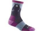 Darn Tough dámské BEAR TOWN MICRO CREW LIGHTWEIGHT WITH CUSHION purple