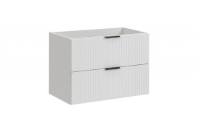 COMAD - Skříňka pod umyvadlo 80cm 2 zásuvky ADEL WHITE 5907611654927