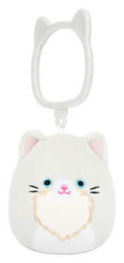 Squishmallows Klíčenka Angorská kočka - Zachariah