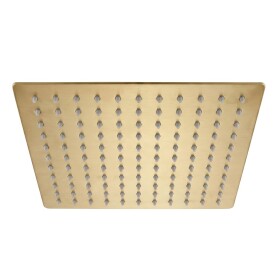 REA - Čtvercová hlavová sprcha JS-P015BG 25cm Brush Gold REA-P0611