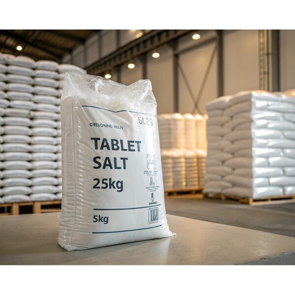 Sůl tabletovaná do myček nádobí 25 kg pytel