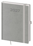 Týdenní diář 2027 B6 Print Pop šedý