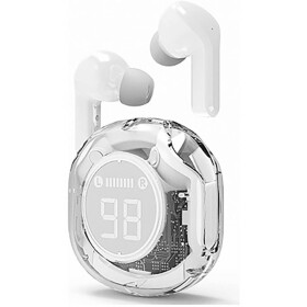 Gembird TWST-01-W špuntová sluchátka Bluetooth® stereo bílá Hi-Fi