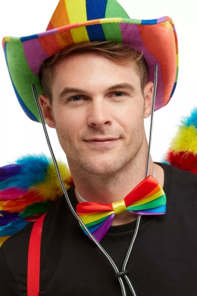 Smiffys.com Motýlek barevný