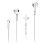 GENIUS sluchátka HS-M366 bílá / s mikrofonem / USB-C / kabel 1.2 m (31710033401)