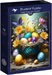 BLUEBIRD Puzzle Velikonoční vajíčka a květiny