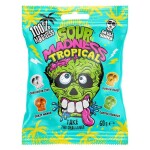 Argo Sour Madness Tropical extra kyselé bonbóny 60g (Lebky)