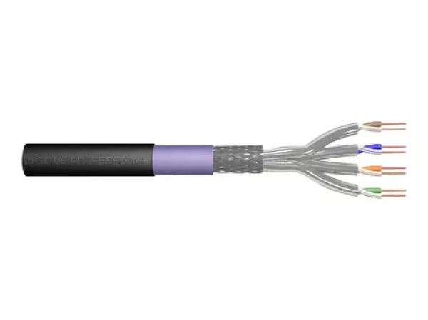 Digitus / Instalační kabel S-FTP / Cat 7 / venkovní / 1200 MHz / AWG 23/1 / 100 m (DK-1741-VH-1-OD)