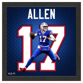 Obraz Buffalo Bills NFL Josh Allen #17 Impact Jersey