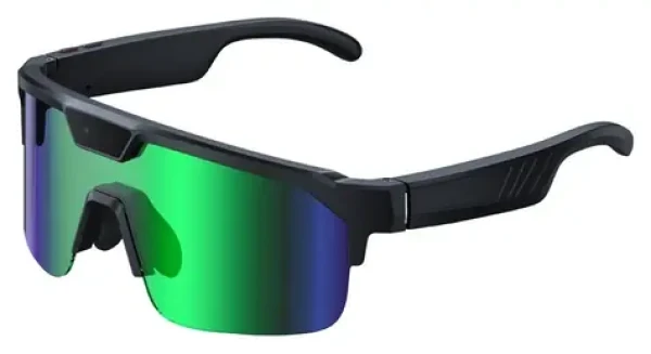 Zeblaze Q01 zelená / Sportovní brýle / Kamera 8 MP / AI asistent / Bluetooth 5.3 (Q01-Green)