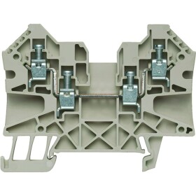 Weidmüller 1905060000 řadová svorka průchodky šroubovací Tmavě béžová 50 ks