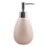 MSV SHANGAI dávkovač mýdla růžový / keramika / 300 ml (3700703926573)