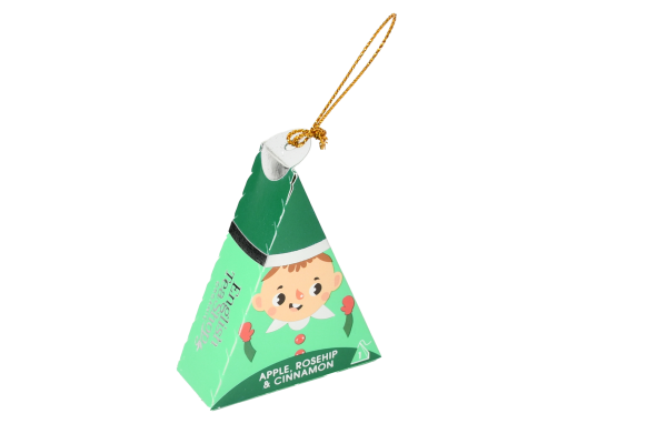 ETS Vánoční čaj pyramida Skřítek Jablko, šípek, skořice