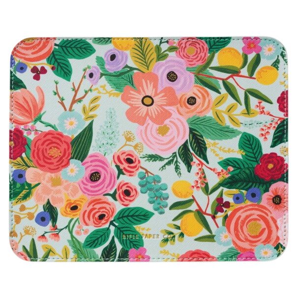 Rifle Paper Co. Podložka pod myš Garden Party, růžová barva, plast