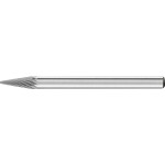 PFERD 21214183 frézovací kolík tvrdokov Špičatý kužel Délka 41 mm Vnější Ø 3 mm Pracovní délka 11 mm Ø hřídele 3 mm 1 ks