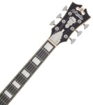 D'Angelico Offset Semi-Hollow Black Flake