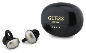 Guess Metallic Finish Classic Logo černá / Bezdrátová sluchátka / OWS (57983130970)