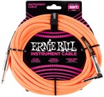 Ernie Ball 10' Braided Cable Neon Orange