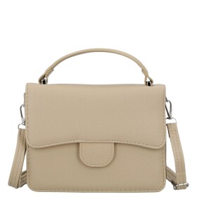 Minimalistická dámská crossbody kabelka Assa, tmavě béžová