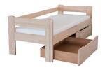MRAVA, s.r.o. Úložný prostor ZÁSUVKA k posteli JUNIOR ROZMĚR: 1/1 - (d/h/v) - 195 x 75 x 25 cm (1 ks)