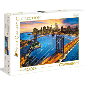 Clementoni Puzzle - New York, 3000 dílků - Kinsmart
