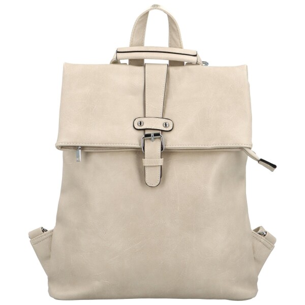 Trendy dámský kabelko-batoh Sinast, béžová