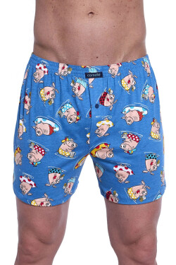 Pánské trenýrky 011/170 Classic plus - CORNETTE světle modrá 4XL