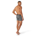 Pánské merino boxerky SMARTWOOL Men's Active Boxer Brief Boxed, Medium Gray Heather velikost: L
