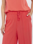 Kalhoty D73761M62237B coral XS