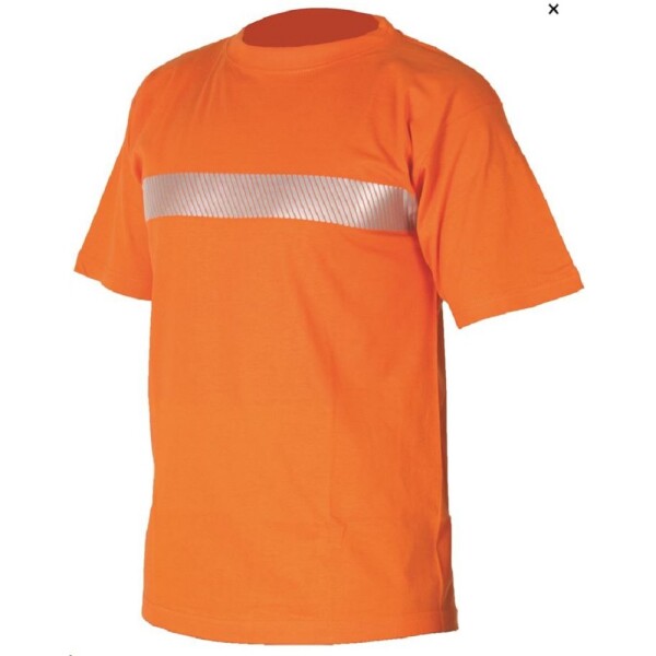 Triko XAVER H17256 s reflexními prvky oranžové L oranžové