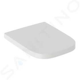 GEBERIT - Selnova Square WC sedátko, duroplast, Softclose, bílá 501.556.01.1
