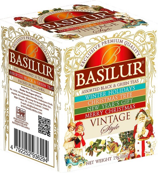 BASILUR VINTAGE 10 sáčků