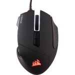 Corsair SCIMITAR RGB ELITE černá / Herní optická myš / 18000DPI / 17 tlačítek / USB-A / 1.8 m (CH-9304211-EU)