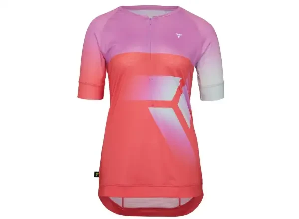 Silvini Stabina dámský volný dres krátký rukáv Blush/Coral vel. XXL