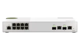 QNAP QSW-M2108-2C / Desktop Switch / 8x 2.5GbE + 2x SFP+ combo / Qos / VLAN (QSW-M2108-2C)