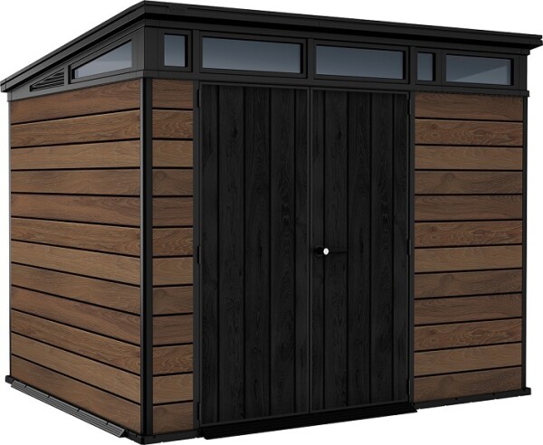 KETER PENT Signature HORIZONTAL domek 9x7 - hnědý