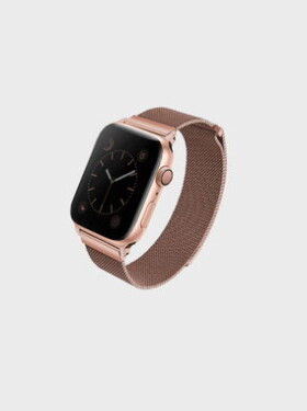 UNIQ řemínek Dante Apple Watch Series 4 Mesh Steel 40mm růžovo/zlatá UNIQ-40MM-DANRGD